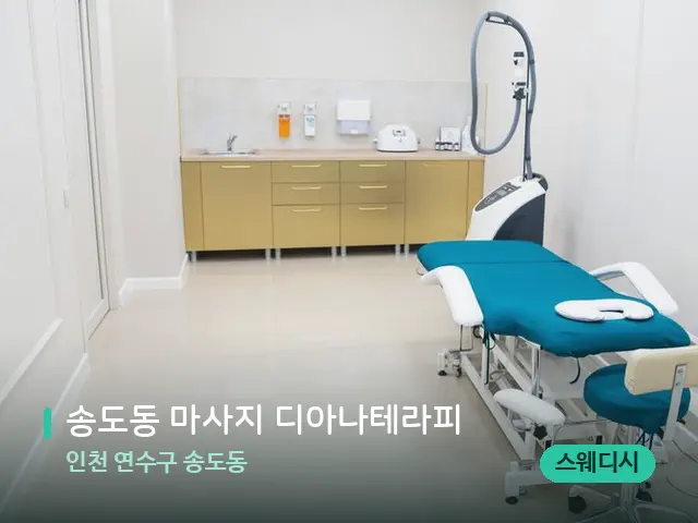 인천 연수구 송도동 송도동 마사지 디아나테라피 — 스파 관리실 내부